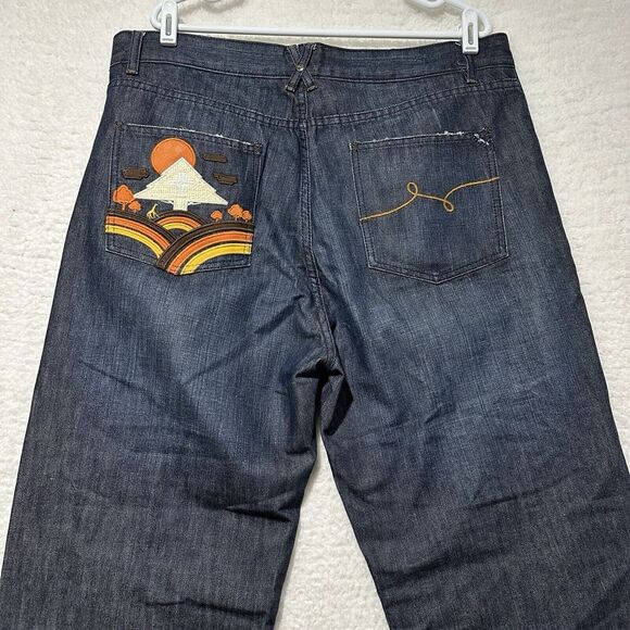 LRG VTG Y2K‎ Men's Baggy Skater Jeans The Hills Have Eyes V21346C47 Size 38 - Picture 7 of 16